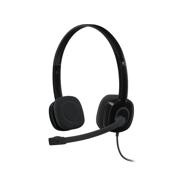 Logitech H151 Black Stereo Combo-Jack Headset