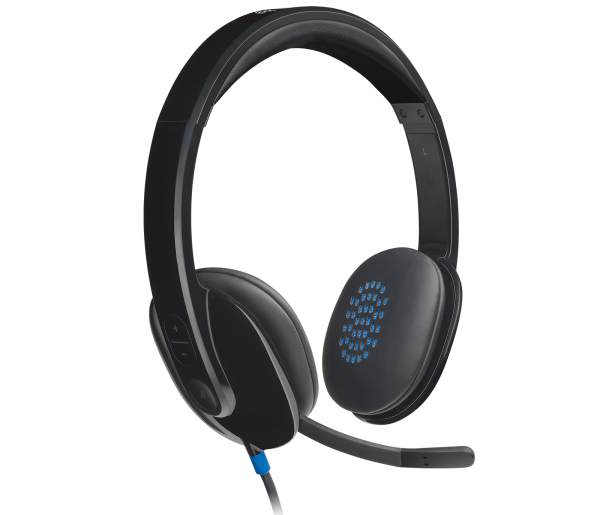 Logitech H540 Black Computer HD Stereo USB Headset